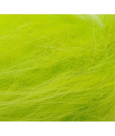 ARCTIC FOX FUR - Fluorescent Chartreuse